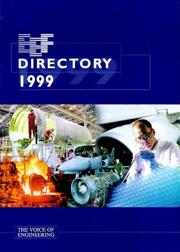 Engineering Employers' Federation directory by Engineering Employers' Federation.