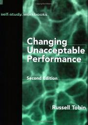 Cover of: Correcting Unacceptable Performance (Workbooks) by Russell Tobin