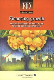 Cover of: Financing Growth