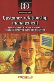 Cover of: Customer Relationship Management by Iod