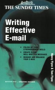 Cover of: Writing Effective E-mail (Creating Success)