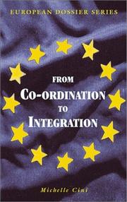 Cover of: From Co-ordination to Integration