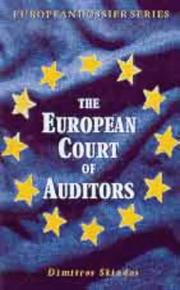 Cover of: The European Court of Auditors (European Dossier)