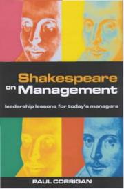 Cover of: Shakespeare on Management by 