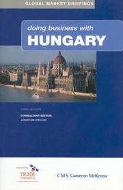Cover of: Doing Business with Hungary by Nick Sljivic