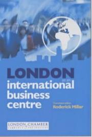 Cover of: London As An International Business Center