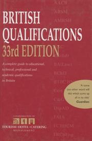 Cover of: British Qualifications by Kogan Page