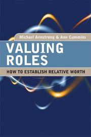 Cover of: Valuing Roles by Michael Armstrong, Ann Cummins