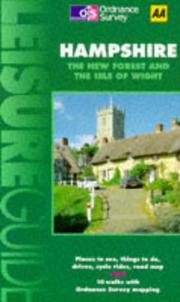 Cover of: Hampshire and the Isle of Wight (Ordnance Survey/AA Leisure Guides)