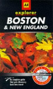 Cover of: Boston and New England