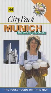 Cover of: Munich (AA Citypack)