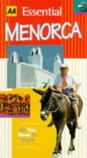 Cover of: Essential Menorca