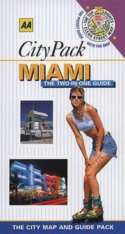 Cover of: Miami (AA Citypack) by Mick Sinclair, Mick Sinclair