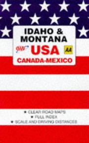 Cover of: Idaho-Montana (AAA Road Map)