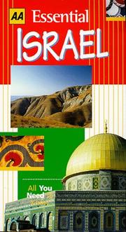 Cover of: Essential Israel (AA Essential)