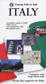 Cover of: Italy (Touring Club of Italy Guides) by Dennis Maione