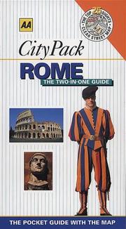 Cover of: Rome (AA Citypack)