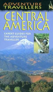Cover of: Adventure Travellers Central America (AA Adventure Travellers)
