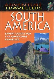 Cover of: Adventure Travellers South America (AA Adventure Travellers)