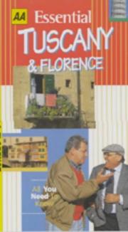 Cover of: Essential Tuscany and Florence (AA Essential)