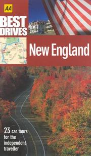 Cover of: New England (AA Best Drives)