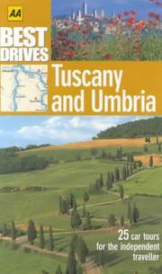 Cover of: Tuscany and Umbria (AA Best Drives)