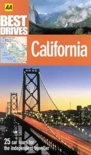 Cover of: California (AA Best Drives)