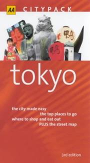 Cover of: Tokyo (AA Citypack)