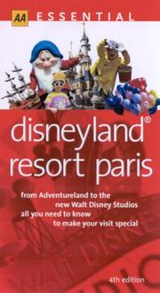 Cover of: Essential Disneyland Resort Paris (AA Essential)