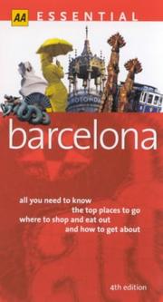 Cover of: Essential Barcelona (AA Essential)
