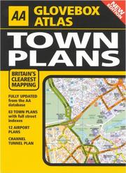 Cover of: AA Glovebox Atlas: Town Plans (Glovebox Atlas)