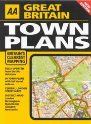 Cover of: AA Great Britain Town Plans (Road Atlas)