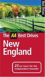 Cover of: The AA Best Drives New England (AA Best Drives)