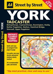 Cover of: AA Street by Street York: Tadcaster (AA Street by Street)