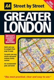 Cover of: AA Street by Street Greater London (AA Street by Street) by AA Publishing