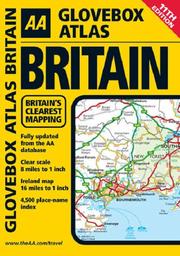 Cover of: AA Glovebox Atlas Britain (AA Atlases)