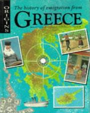 Cover of: Greece (Origins) by Sofka Zinovieff, Sofka Zinovieff