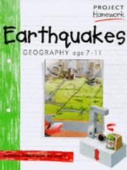 Cover of: Earthquakes (Project Homework)