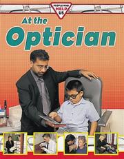 Cover of: At the Optician (People Who Help Us)