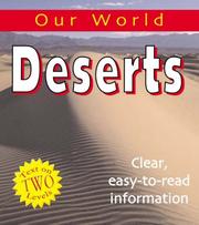 Cover of: Deserts (Our World)