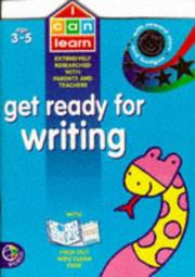 Cover of: Get Ready for Writing (I Can Learn: New Series) by Nicola Morgan