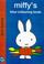 Cover of: Miffy's Blue Colouring Book (Miffy Colouring Books)