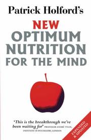 Cover of: Patrick Holford's New Optimum Nutrition for the Mind