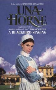 Cover of: A Blackbird Singing