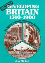 Cover of: Evidence of Developing Britain (Evidence in History)