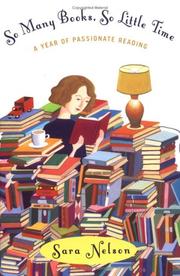 Cover of: So many books, so little time: a year of passionate reading
