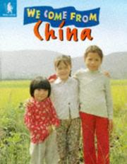 Cover of: China (We Come from)