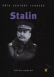 Cover of: Joseph Stalin (20th Century Leaders)