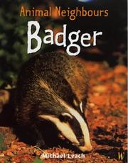 Cover of: Badger (Animal Neighbours)