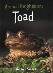 Cover of: Animal Neighbours: Toad (Animal Neighbours)
